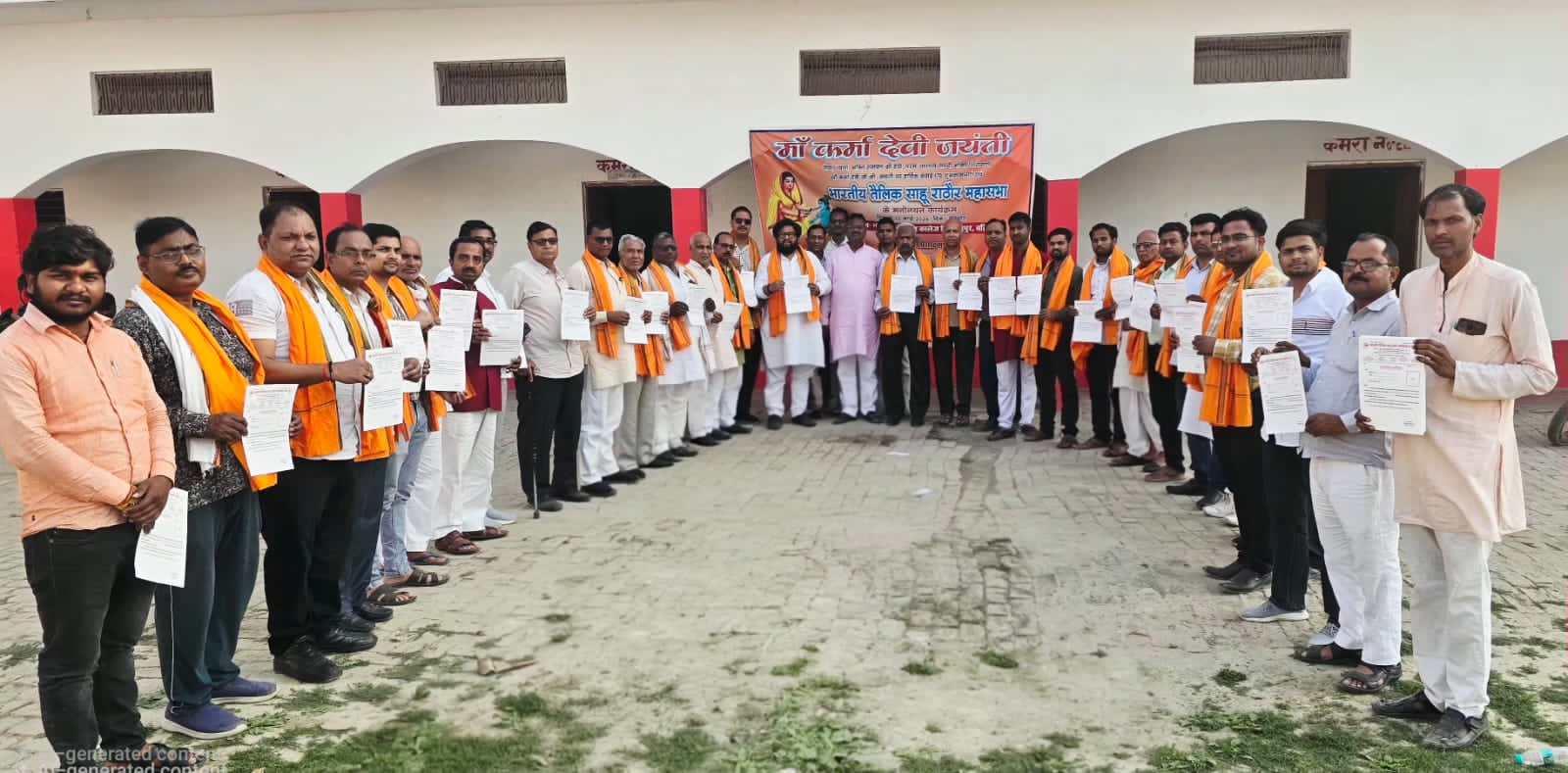 बलिया । कर्मा देवी जयंती पर तैलिक साहू राठौर महासभा का मनोनयन कार्यक्रम संपन्न